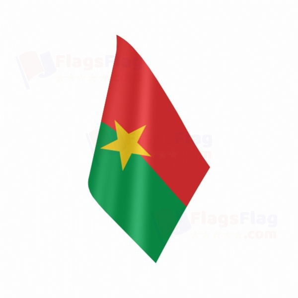 Burkina Faso Table Flag