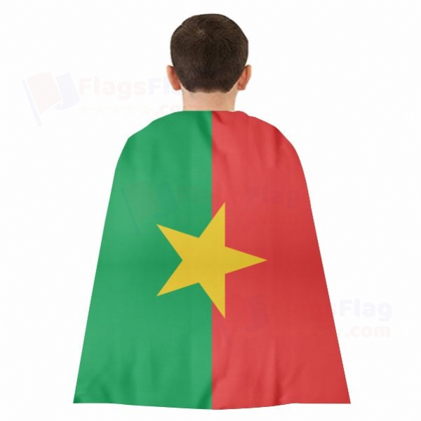 Burkina Faso Woven Fabric Cloak Digital Printing