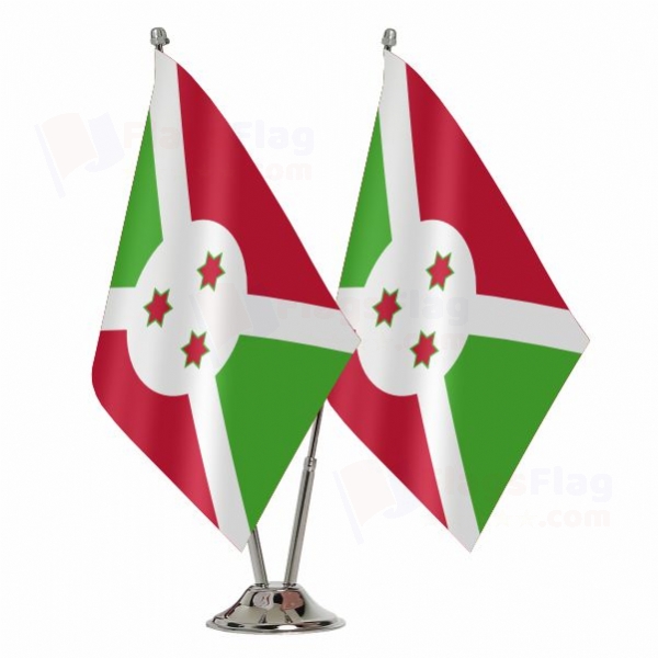 Burundi Binary Table Flag