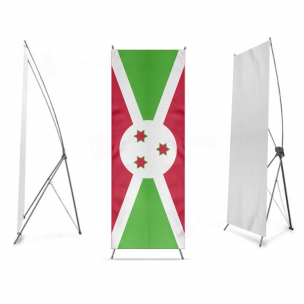 Burundi Digital Print X Banner