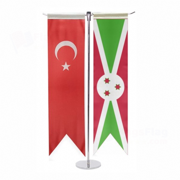 Burundi T Table Flag