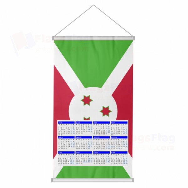 Burundi Woven Fabric Digital Printing Calendar