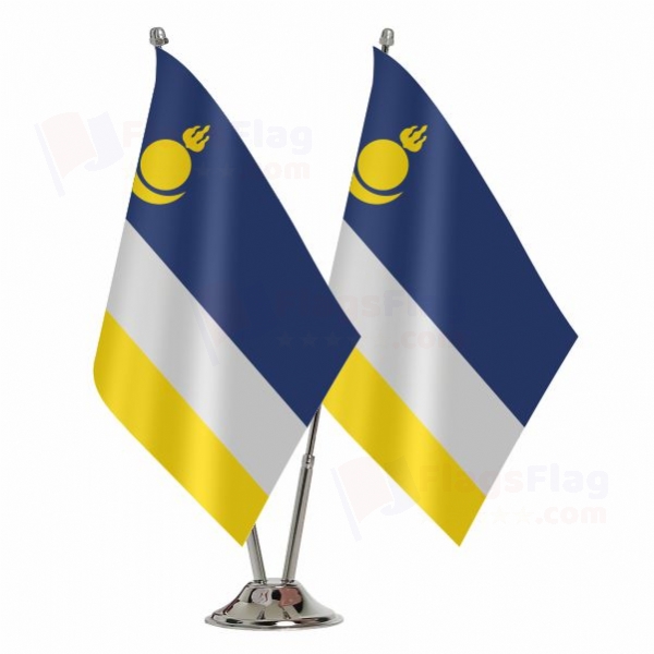 Buryatya Binary Table Flag