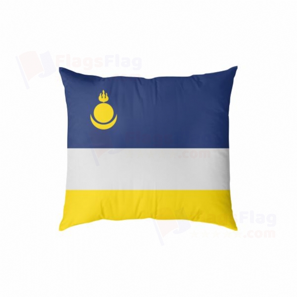 Buryatya Digital Printed Pillow Cover