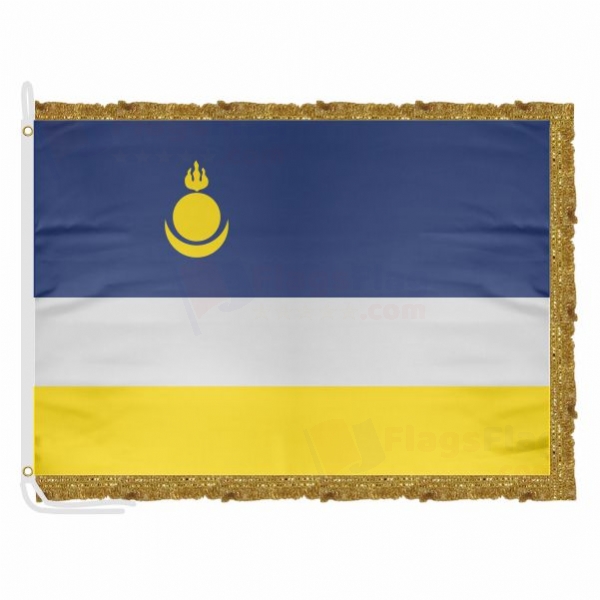 Buryatya Satin Office Flag
