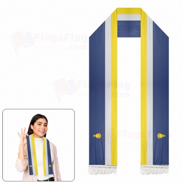 Buryatya Scarf Digital Printing