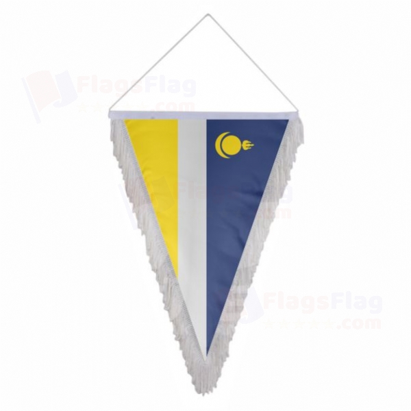 Buryatya Triangle Fringed Streamers