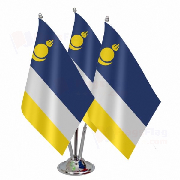Buryatya Triple Table Flag