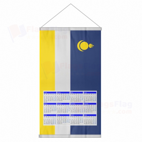 Buryatya Woven Fabric Digital Printing Calendar