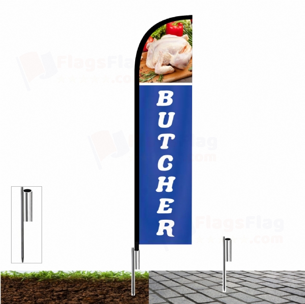 Butcher Beach Flag and Sail Flag