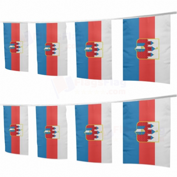 Bydgoszcz Square String Flags