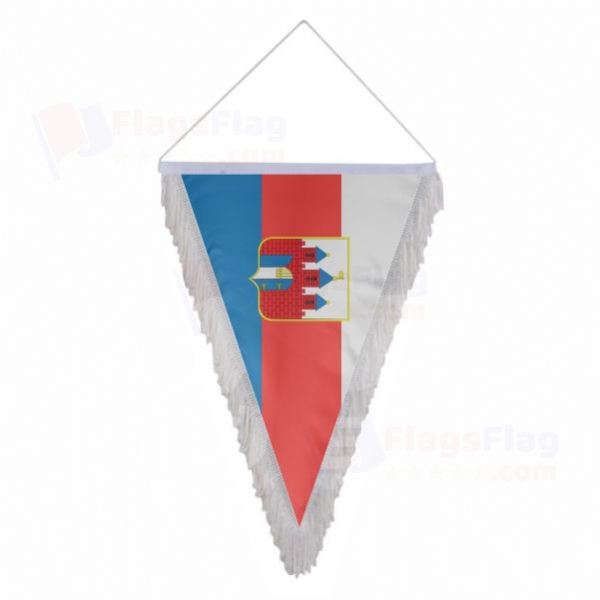 Bydgoszcz Triangle Fringed Streamers