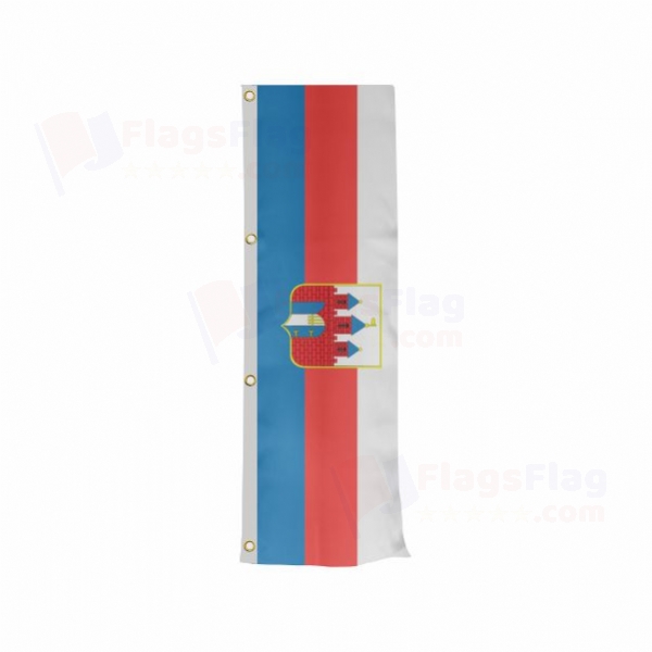 Bydgoszcz Vertically Raised Flags