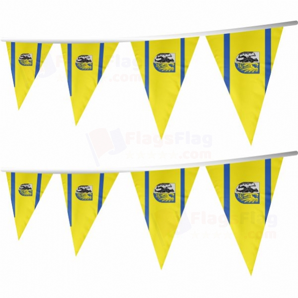 Bytom Stringed Triangle Flag