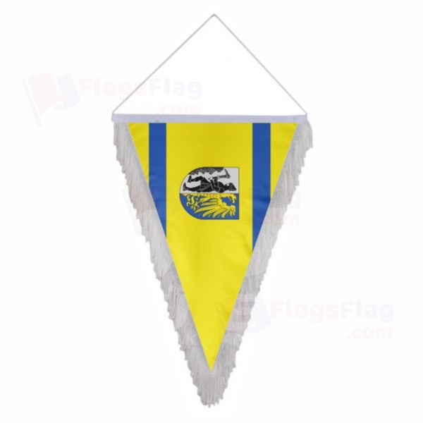 Bytom Triangle Fringed Streamers