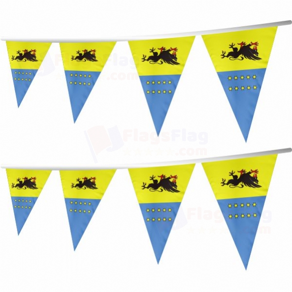 Bytowski Stringed Triangle Flag