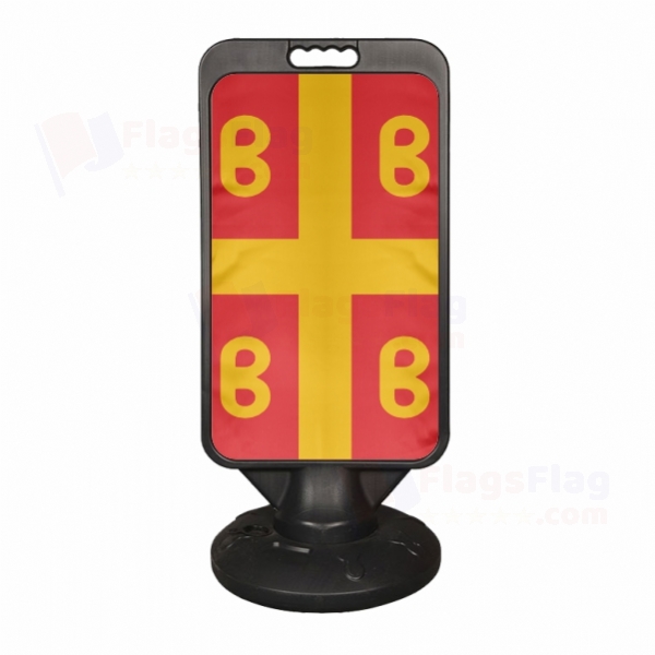 Byzantine Empire Plastic Advertising Pontoon