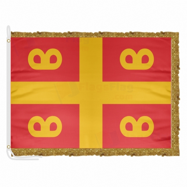 Byzantine Empire Satin Office Flag