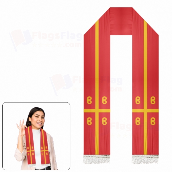 Byzantine Empire Scarf Digital Printing