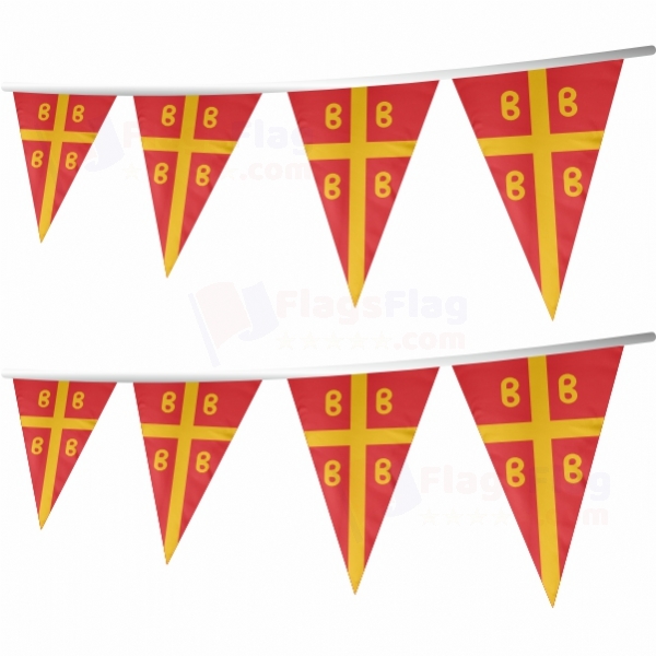Byzantine Empire Stringed Triangle Flag