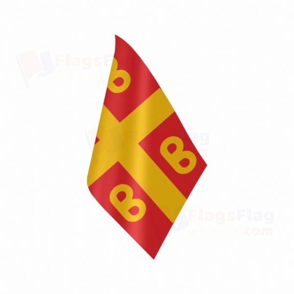 Byzantine Empire Table Flag