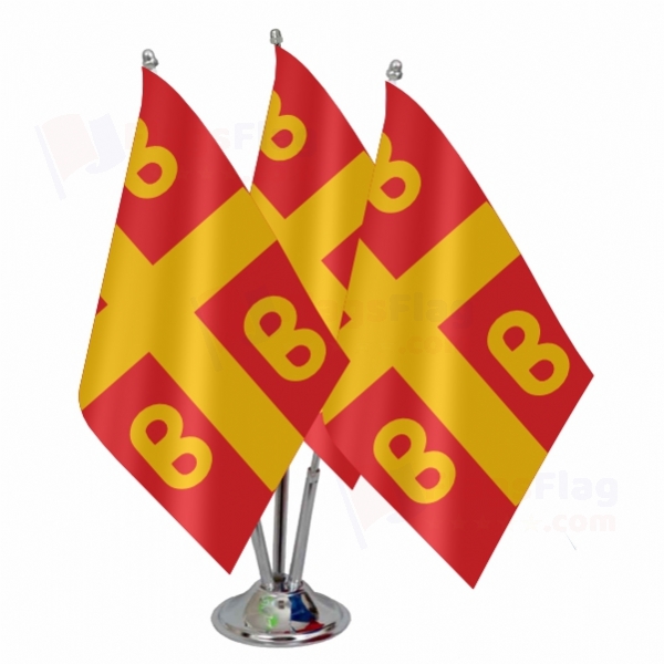 Byzantine Empire Triple Table Flag