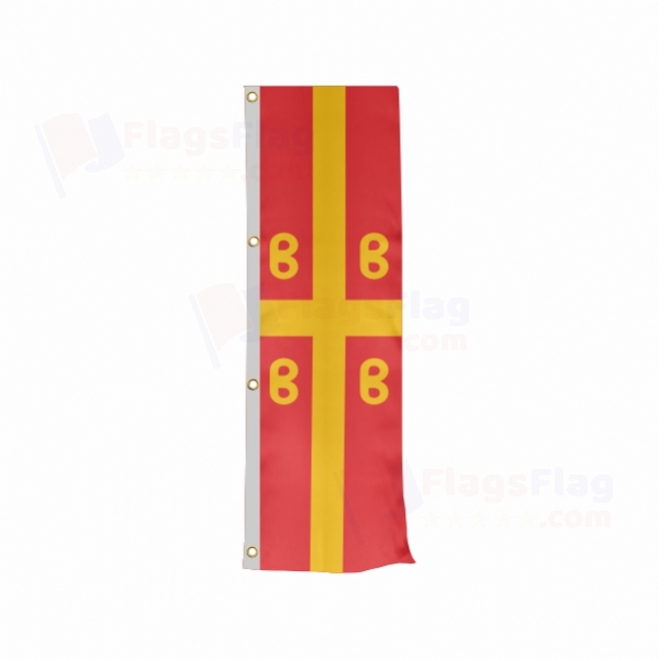 Byzantine Empire Vertically Raised Flags