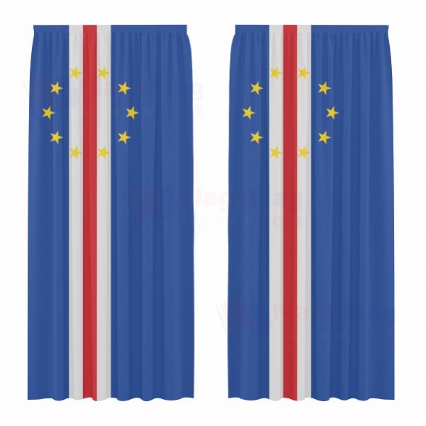 Cabo Verde Digital Printed Curtains