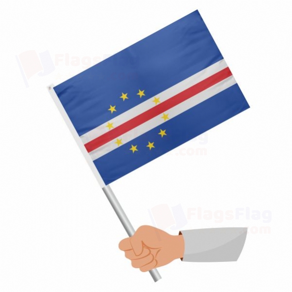 Cabo Verde Stick Flag