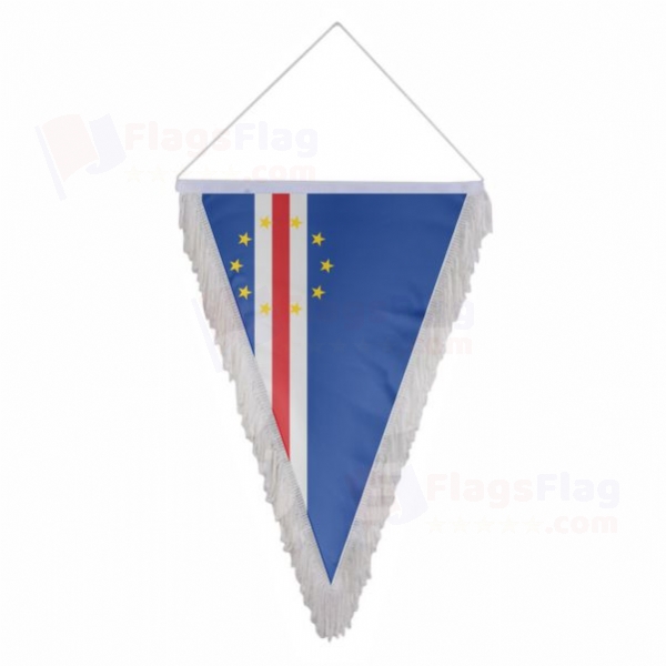 Cabo Verde Triangle Fringed Streamers