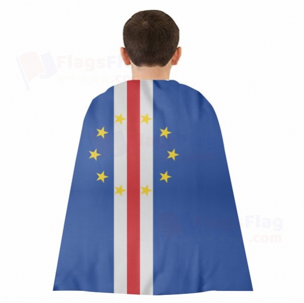 Cabo Verde Woven Fabric Cloak Digital Printing
