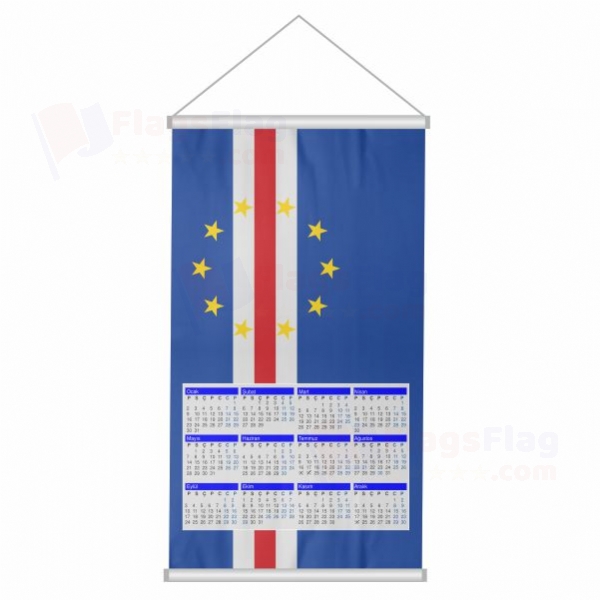 Cabo Verde Woven Fabric Digital Printing Calendar