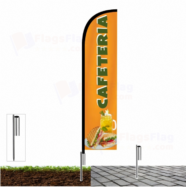 Cafeteria Beach Flag