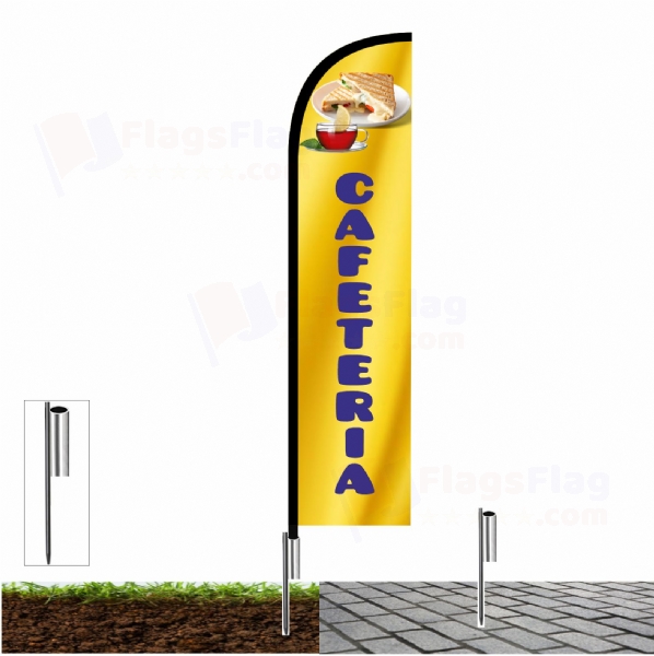 Cafeteria Sail Flag