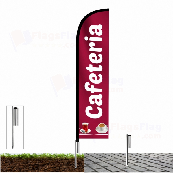 Cafeteria Sail Flags