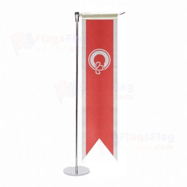 Calgary L Table Flag