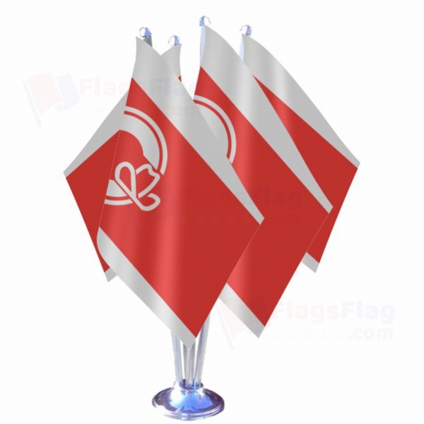 Calgary Quadruple Table Flag