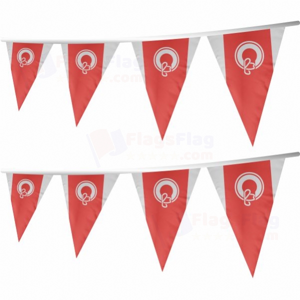 Calgary Stringed Triangle Flag