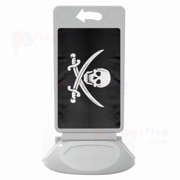 Calico Jack Jolly Roger Plastic Pontoon