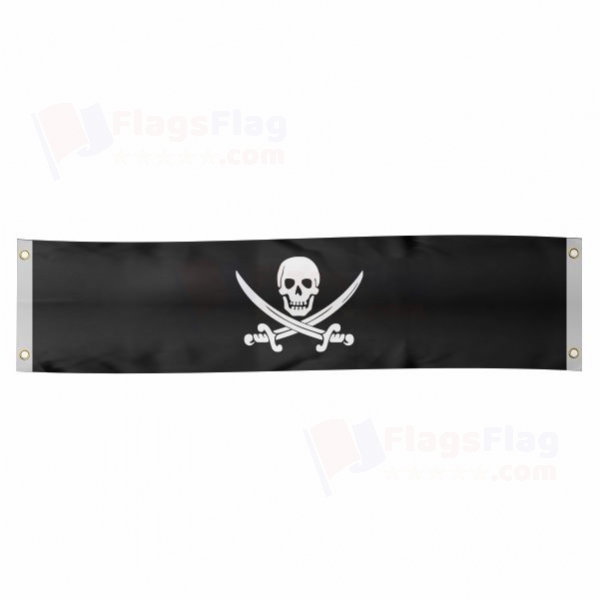 Calico Jack Jolly Roger Poster Banner