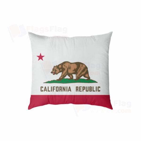 California Digital Printed Pillow Cover