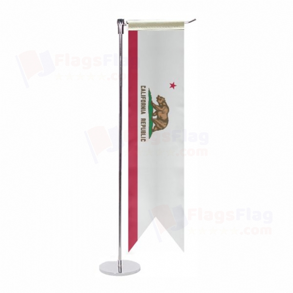 California L Table Flag