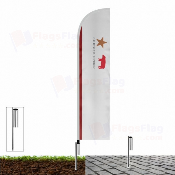 California Republic Beach Flags California Republic Sailing Flags