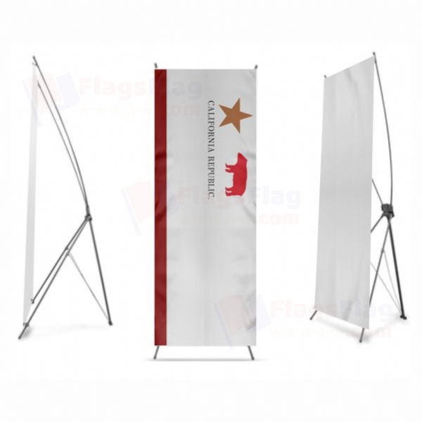 California Republic Digital Print X Banner