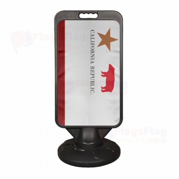 California Republic Plastic Advertising Pontoon