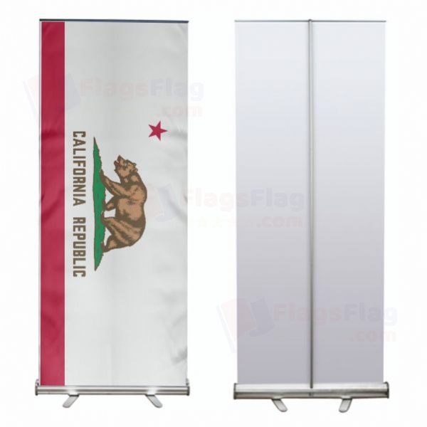 California Roll Up Banner