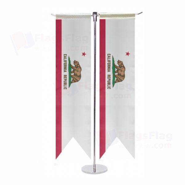 California T Table Flag