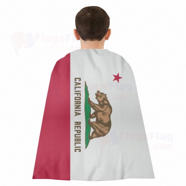 California Woven Fabric Cloak Digital Printing