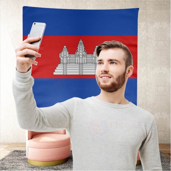 Cambodia Background Selfie Shooting Landscapes