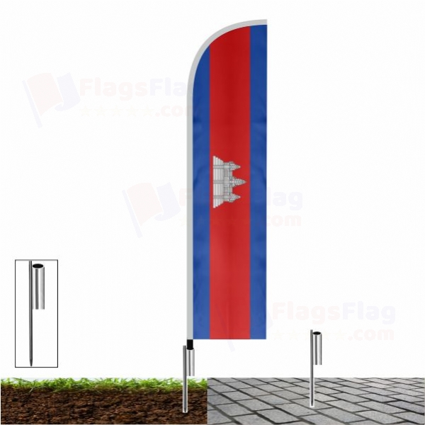 Cambodia Beach Flags Cambodia Sailing Flags